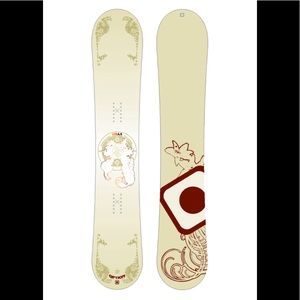OPTION  Bella snowboard (148cm) with Flow bindings